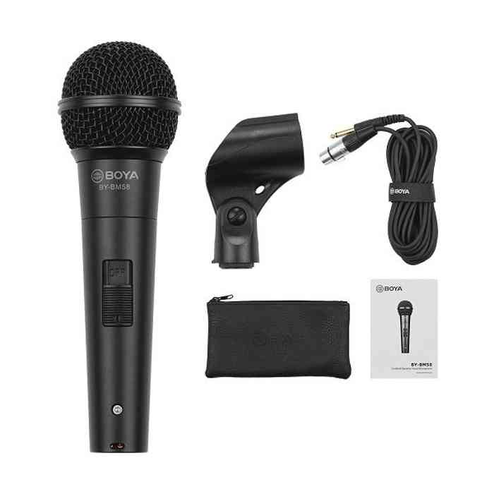 BOYA BY-BM58 Cardioid Dynamic Vocal Microphone